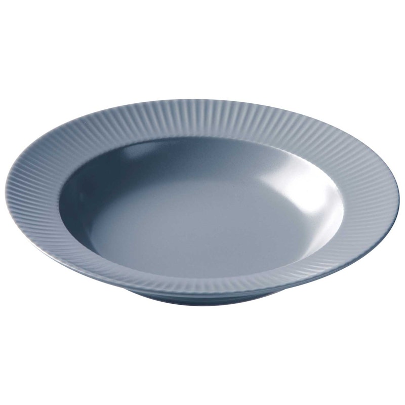 Groovy Deep Plate 23 cm, Grey