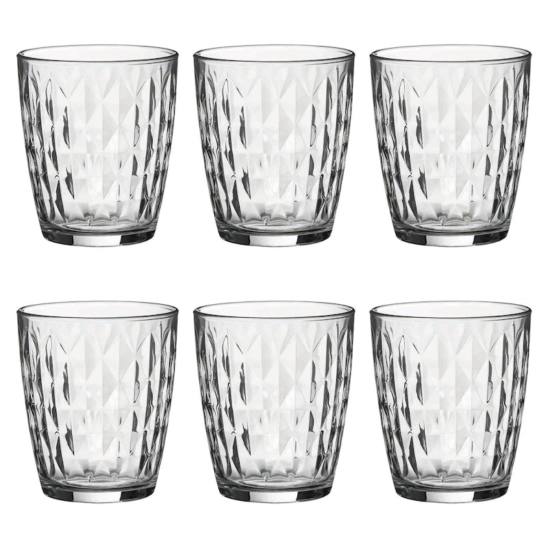 Mosaic Water Glass, 6-pack