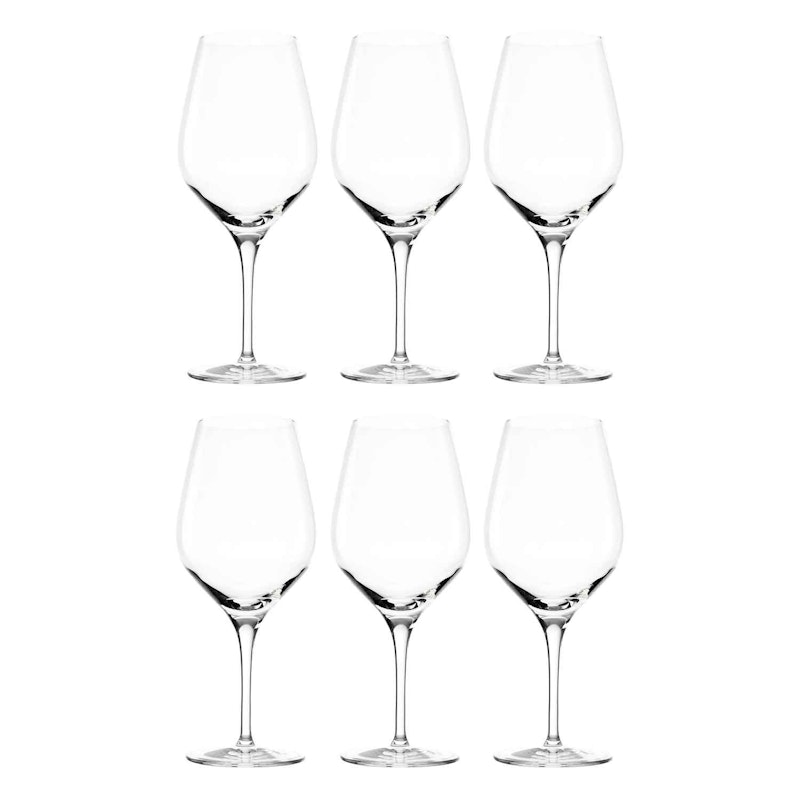 Passion Connoisseur Red Wine Glass 64,5 cl, 6 Pcs