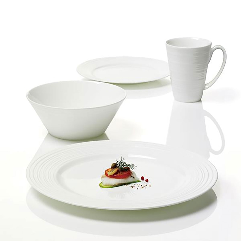 Passion Dinnerware, 16 Pieces