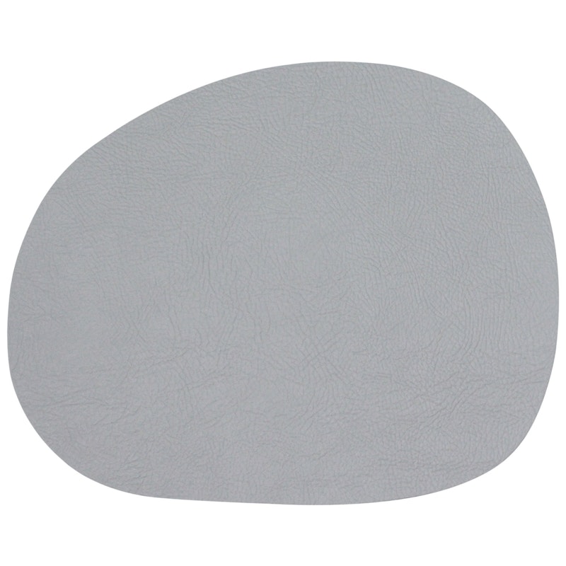 Raw Buffalo Table Mat 33,5x41 cm, Light Grey