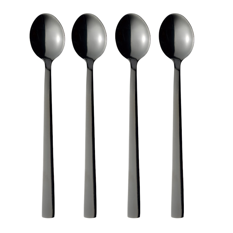 Raw Coffee Spoons 4-pack, Black