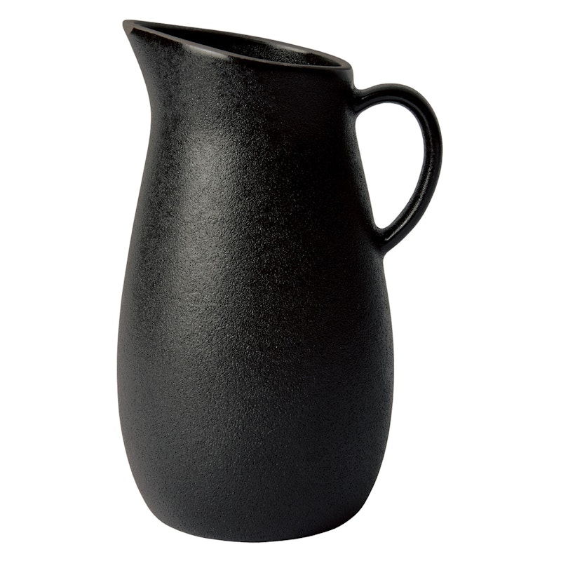 Raw Jug With Handle 60 cl, Titanium Black