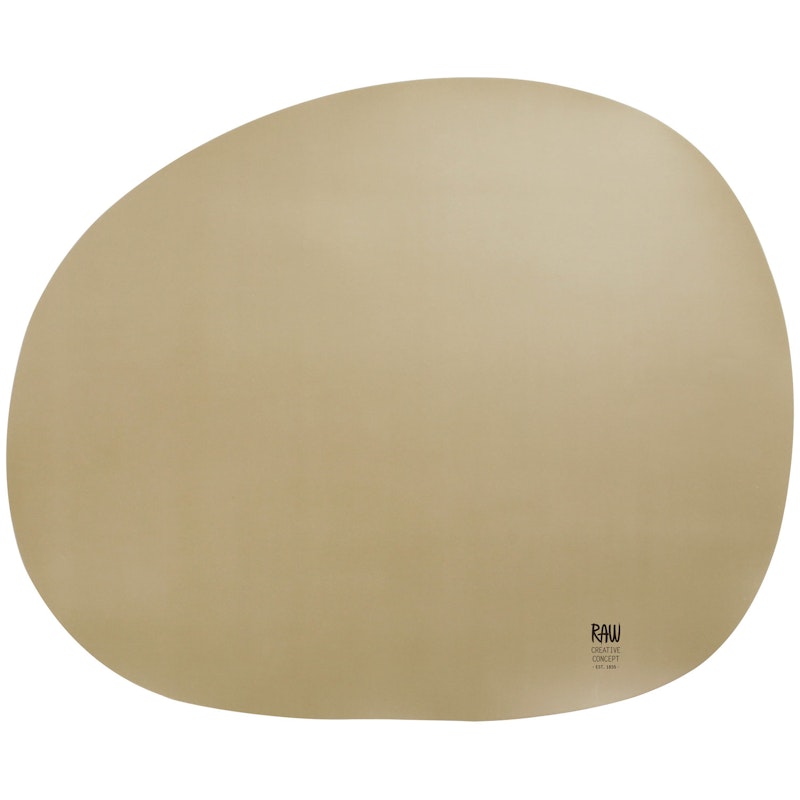 Raw Organic Table Mat 35x41 cm, Beige