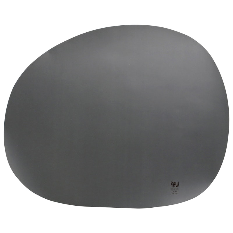 Raw Organic Table Mat 35x41 cm, Grey