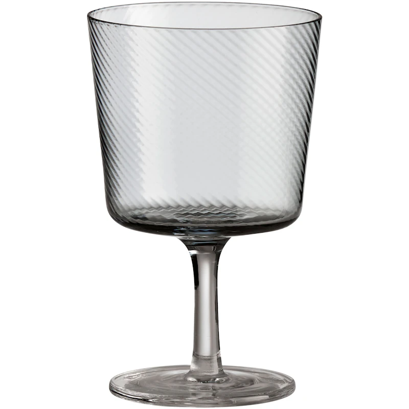 RAW Unique Wine Glass 35 cl, Smoke