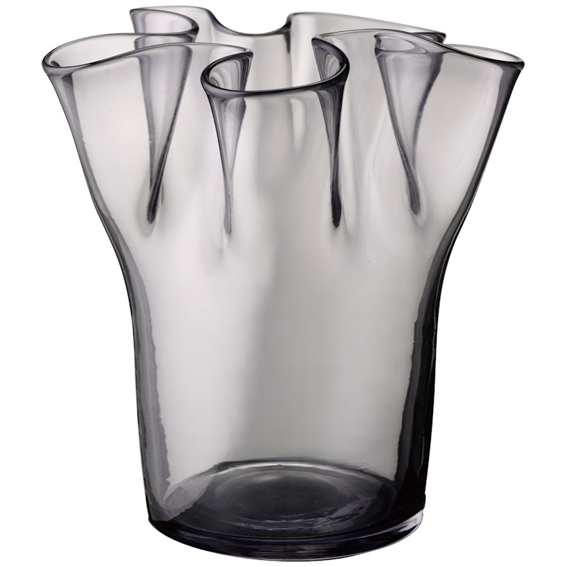 Tulip Vase, Smoked grey