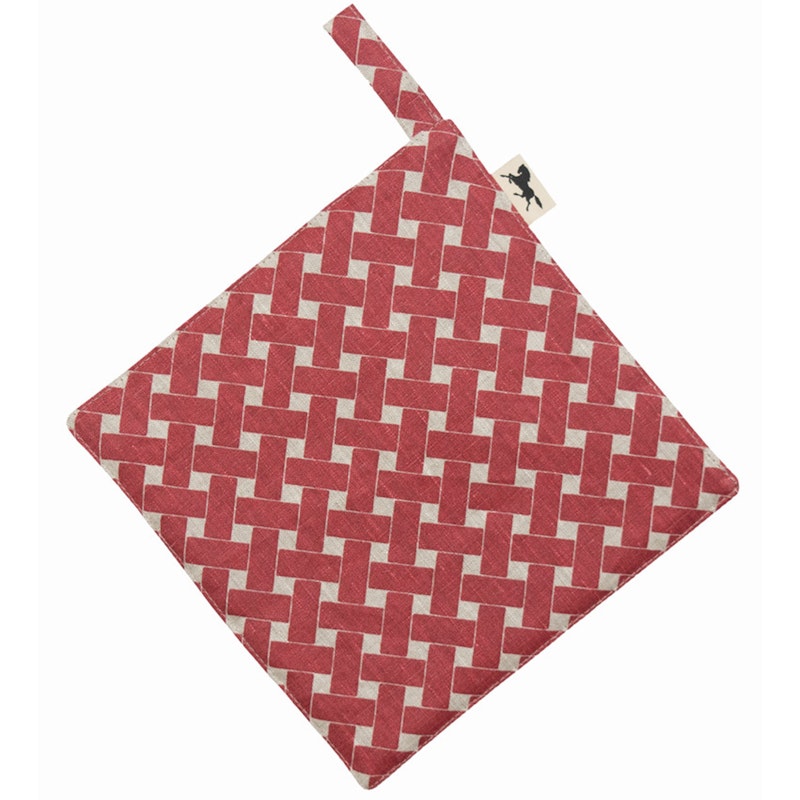 Korg Pot Holder 23x23 cm, Red