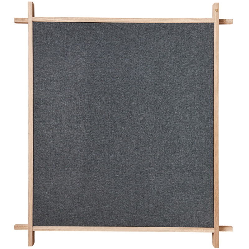 Collect Pin Board Grey, L 94x104 cm