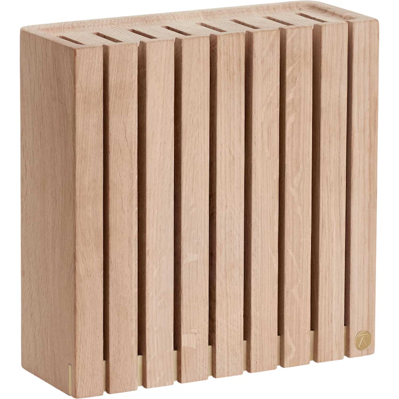 Knife Block Oak