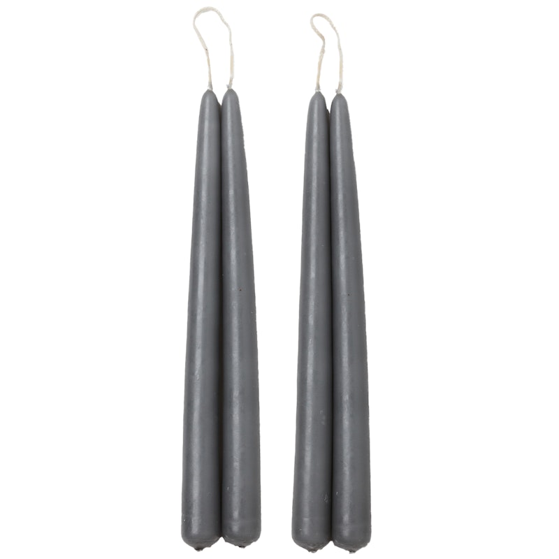 Blossom Candles 4-pack, City Grey