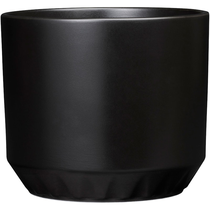 Ilona Pot 12x14 cm, Matte Black