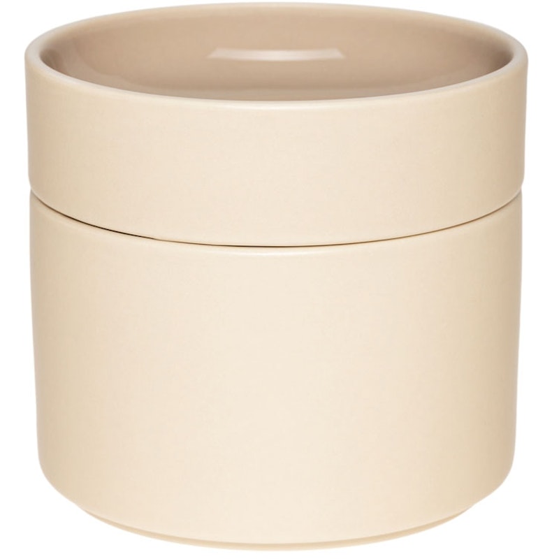 Kirnu Decorative Jar 11x10 cm, Beige