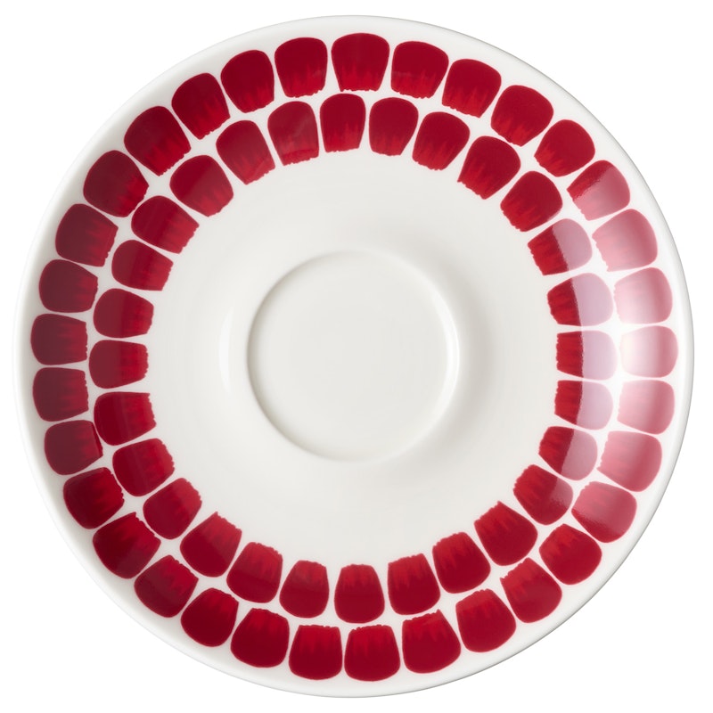 Tuokio Plate 17 cm, Red