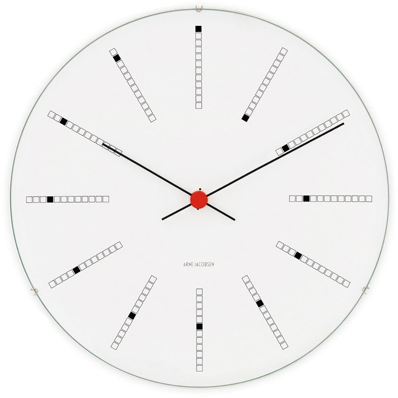 Bankers Wall Clock White, 210 mm