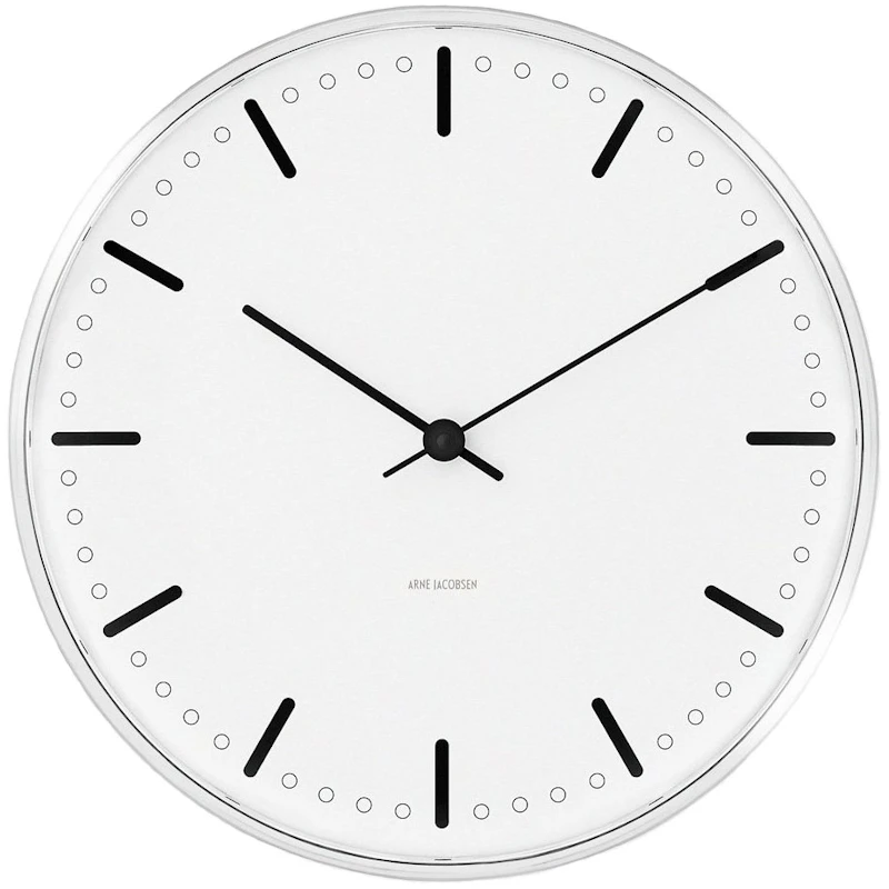 City Hall Wall Clock, 210 mm