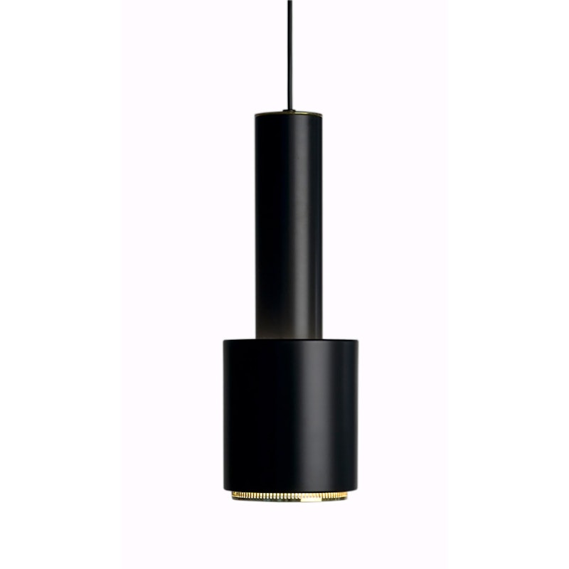 A110 Pendant, Black / Brass