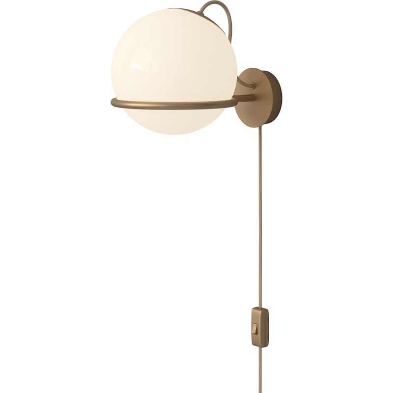 Model 238/1 Wall Lamp, Champagne