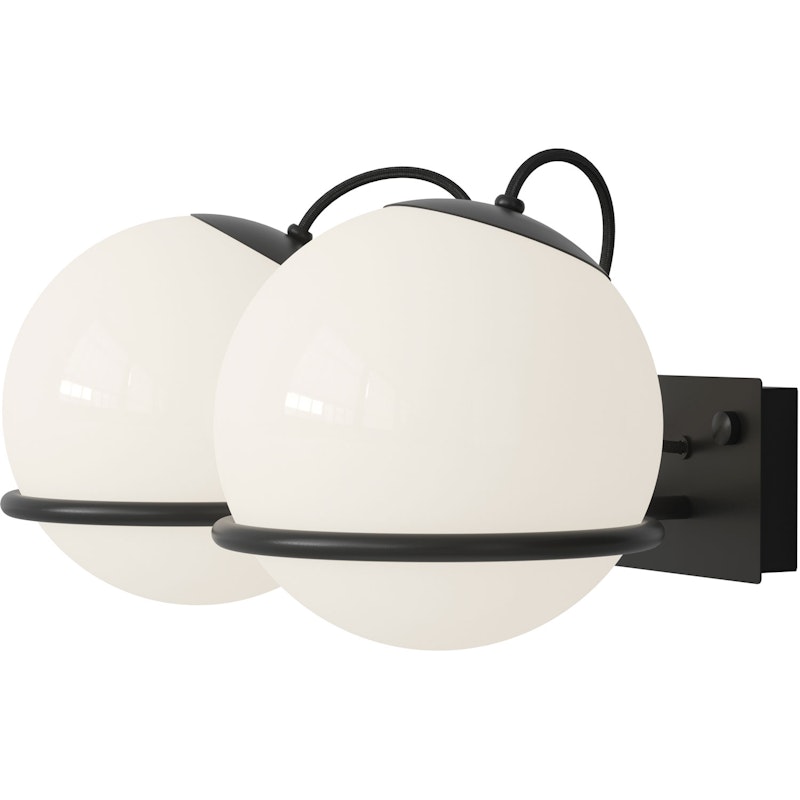 Model 238/2 Wall Lamp, Black