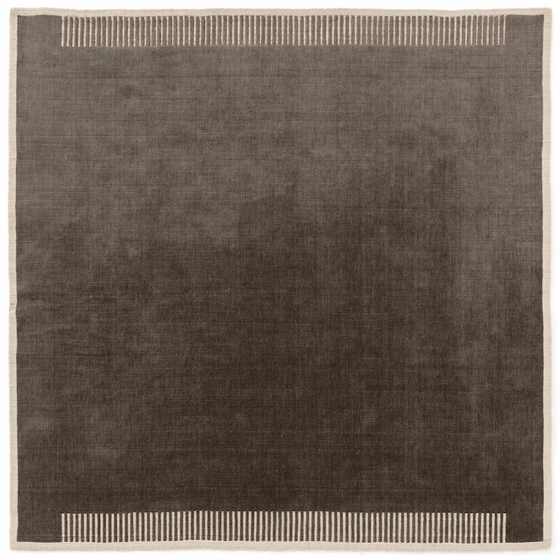 Duomo Wool Rug 270x270 cm, Marble Grey