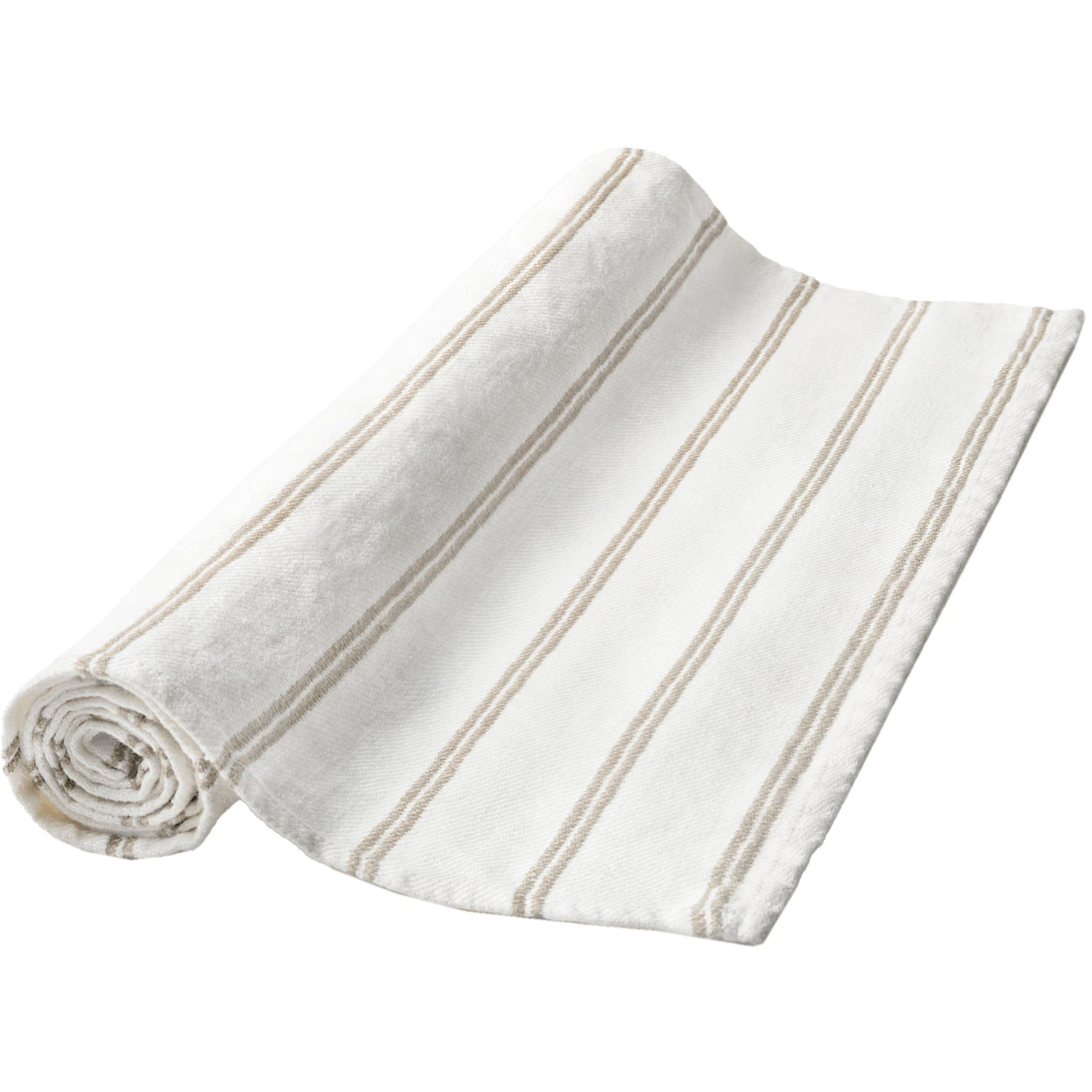 Linåker Table Runner 44x140 cm, Off-white / Natural | RoyalDesign