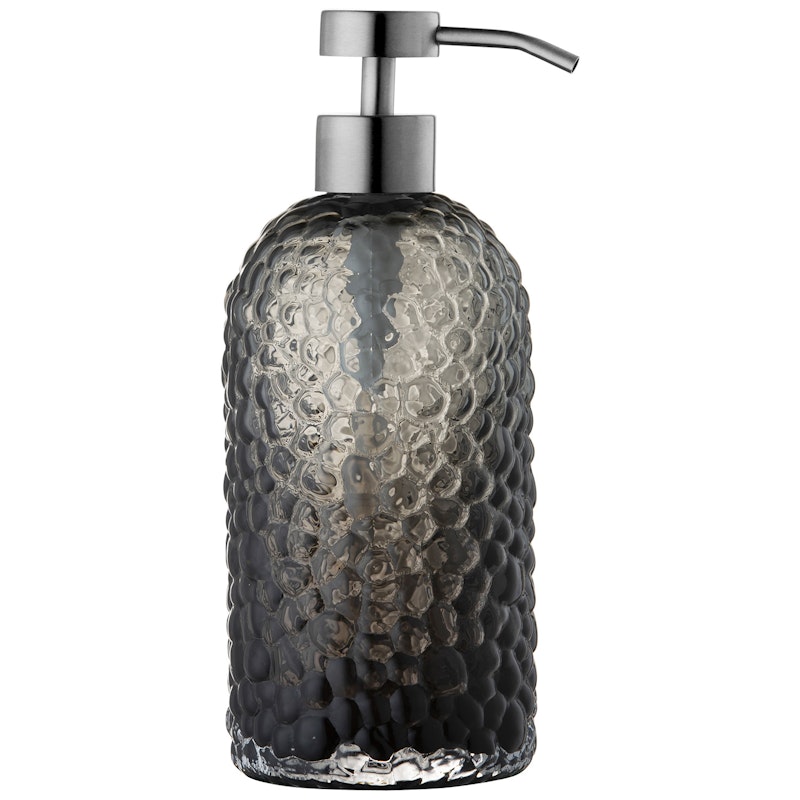 Arura Soap Dispenser Black / Silver, 16 cm