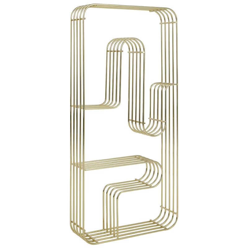 Curva Shelf 32x70 cm, Gold