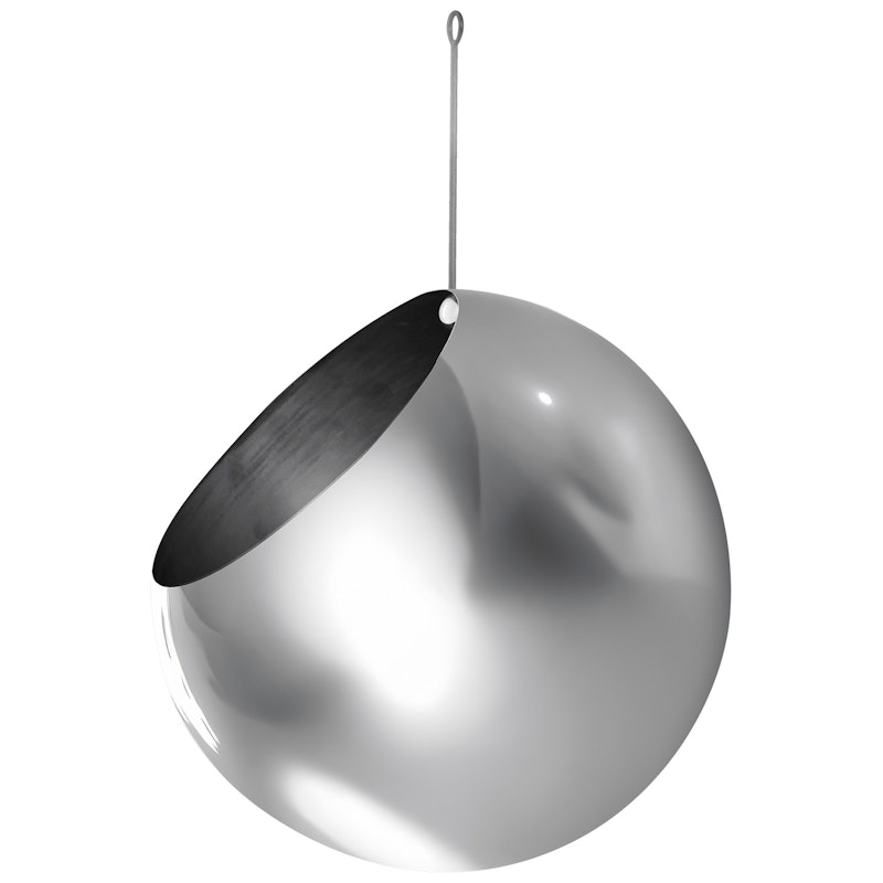 Globe Hanging Pot Ø17 cm, Silver