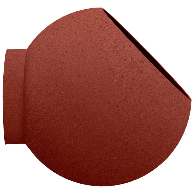 Globe Wall Pot Ø17 cm, Gingerbread