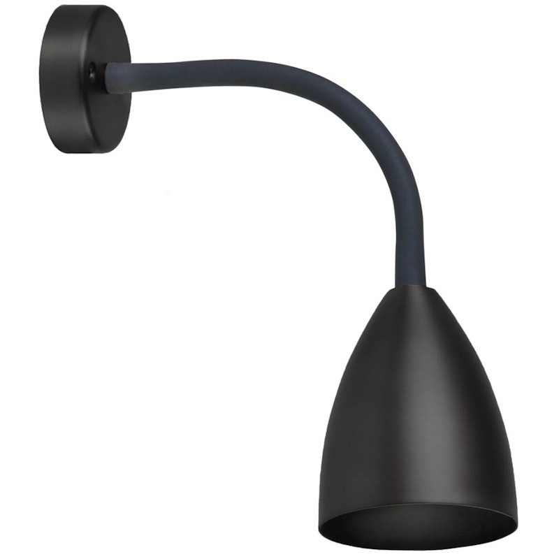 Trotsig Wall Lamp, Matte black