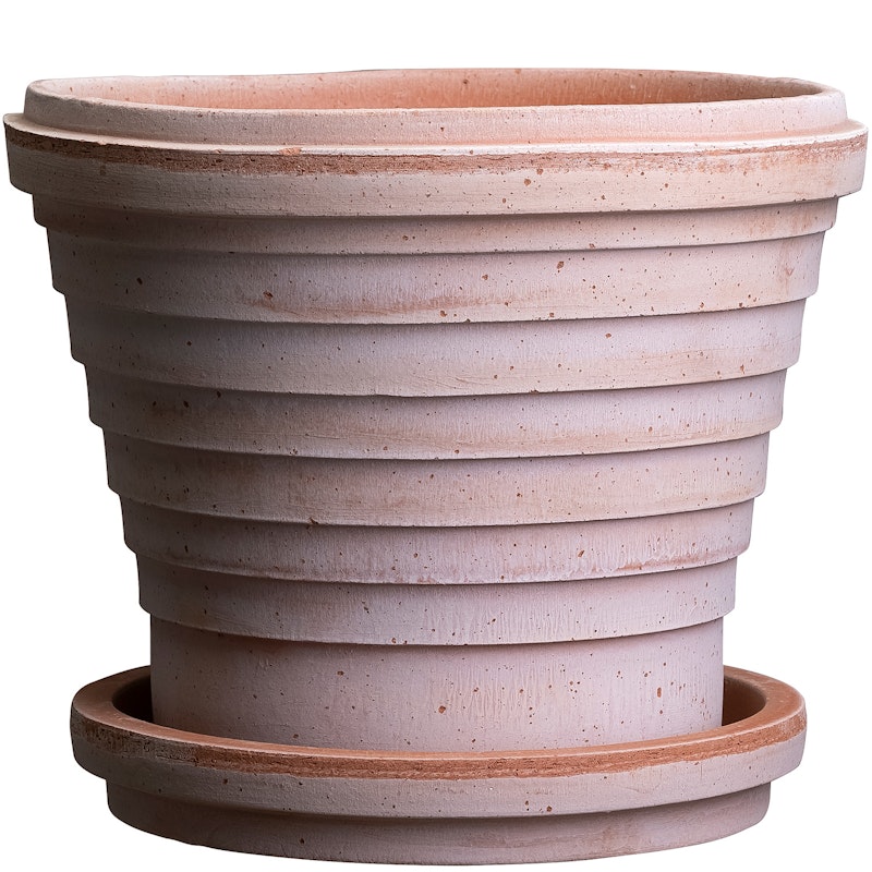 Planet Pot With Saucer Pink Ø21 cm