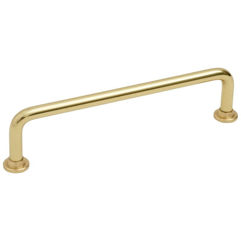 1353 Handle CC 128, Polished Brass