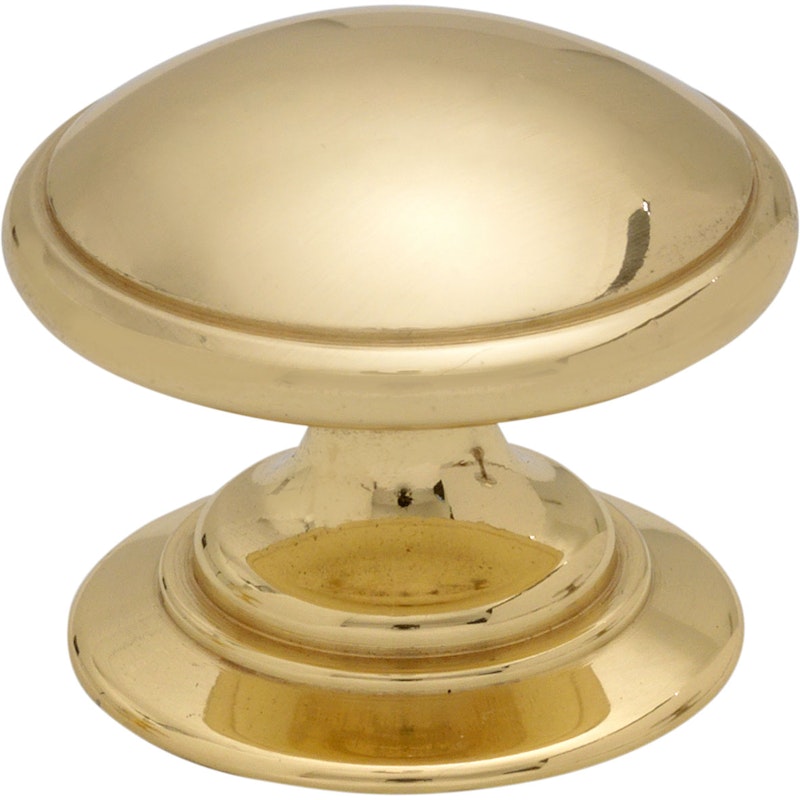 24466 Knob Polished Brass, Large