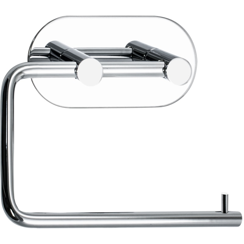 Base 100 Toilet Roll Holder, Polished Chrome