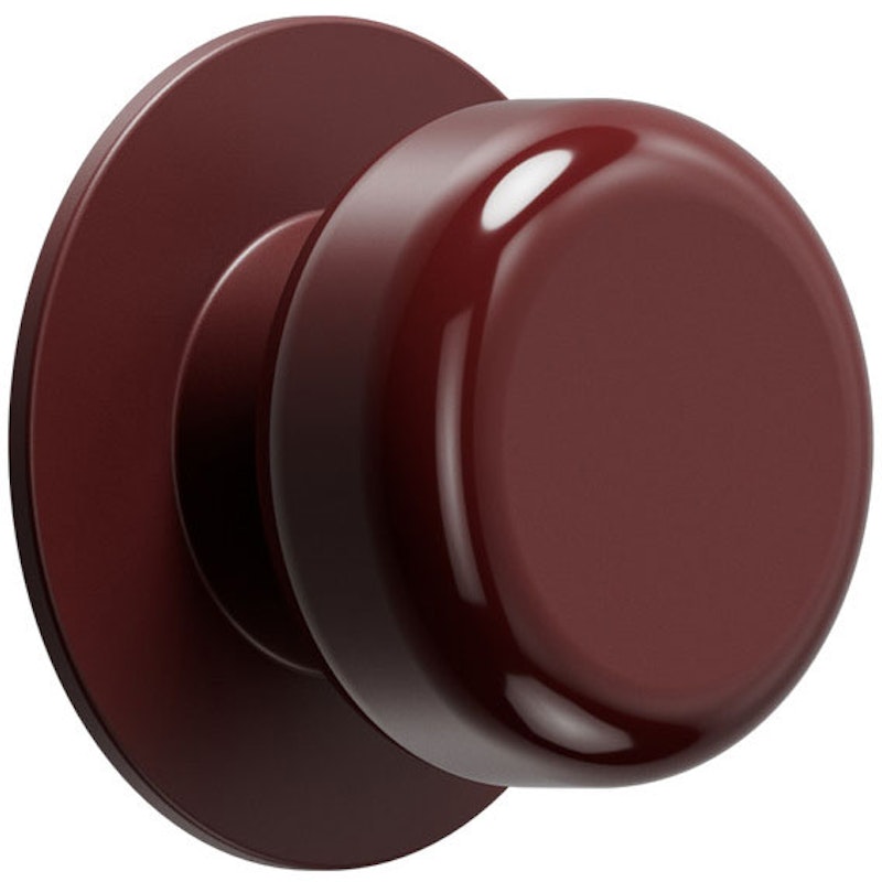 Colette Knob 50 mm, Maroon Red