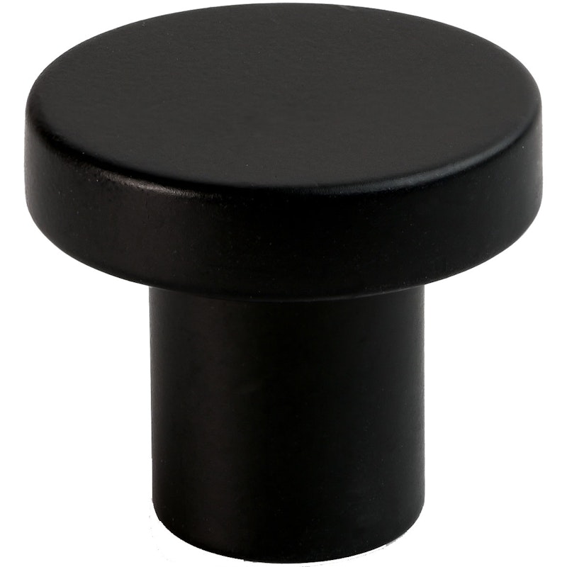 2078-28 Knob Ø25 mm, Matte Black