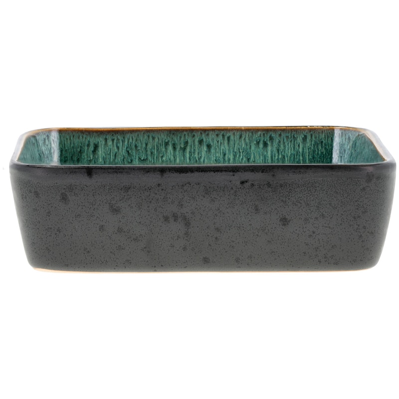 Bitz Oven Dish 14x19 cm, Black/Green