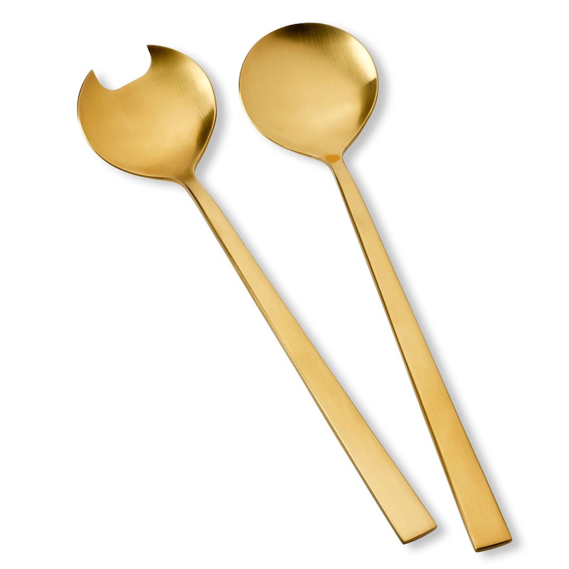 Bitz Salad Servers 2 Delar, Brass