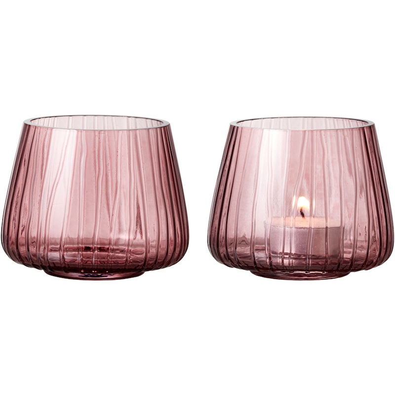 Kusintha Candle Holder 2-pack, Pink