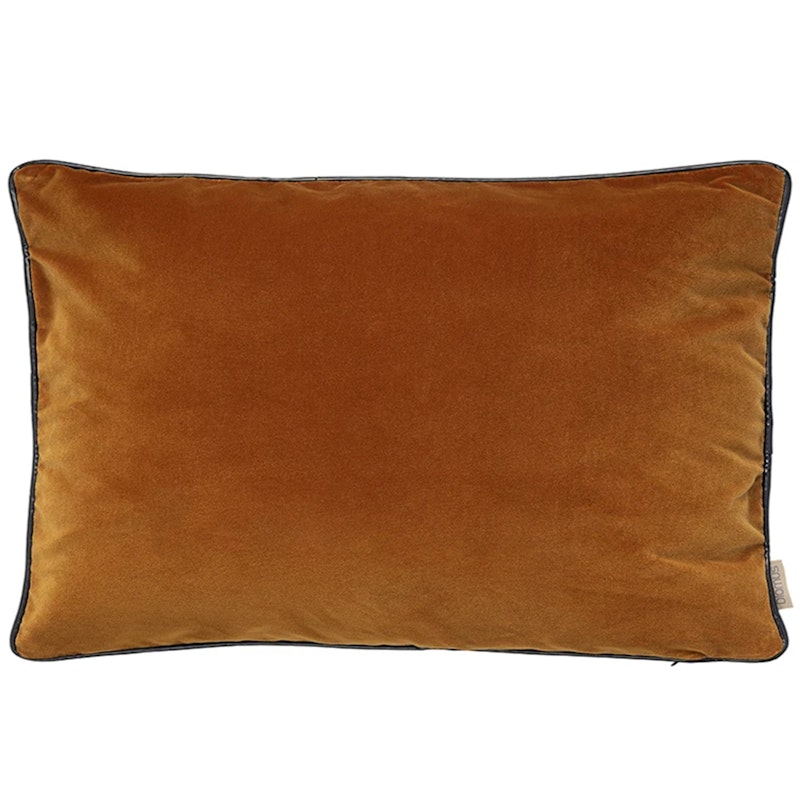 VELVET Cushion Cover 30x50 cm, Rustique Brown