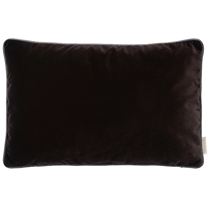 VELVET Cushion Cover 30x50 cm, Espresso