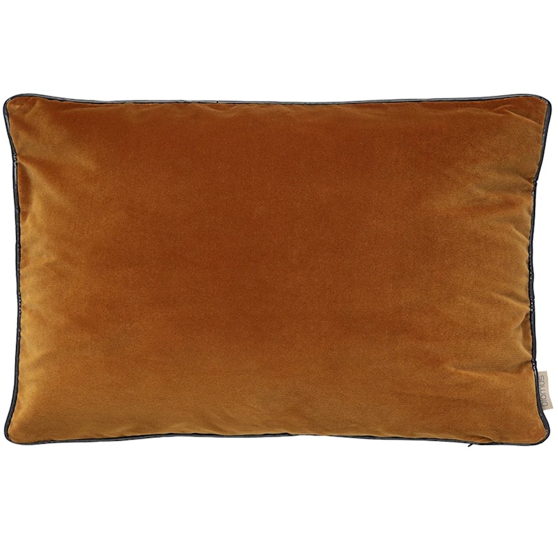 VELVET Cushion Cover 40x60 cm, Rustique Brown