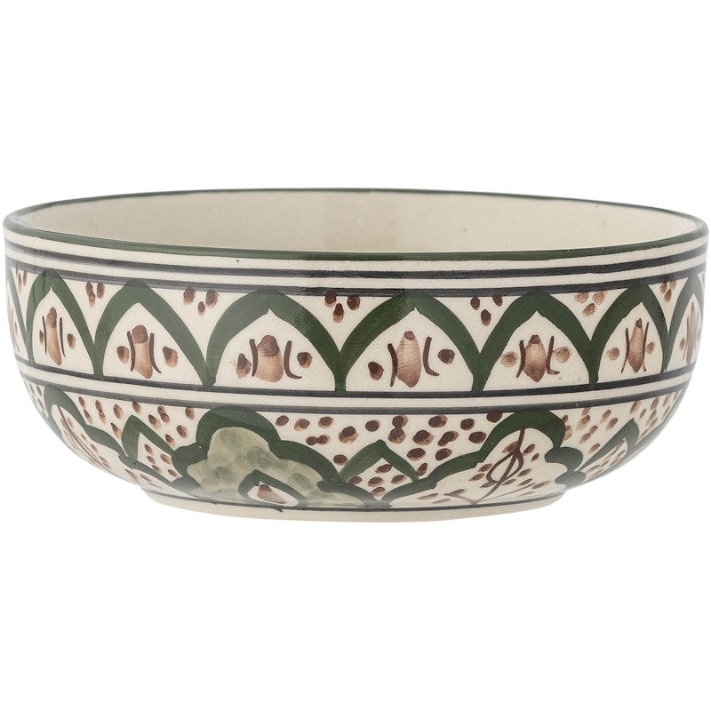 Karlie Bowl Stoneware Ø15 cm, Green