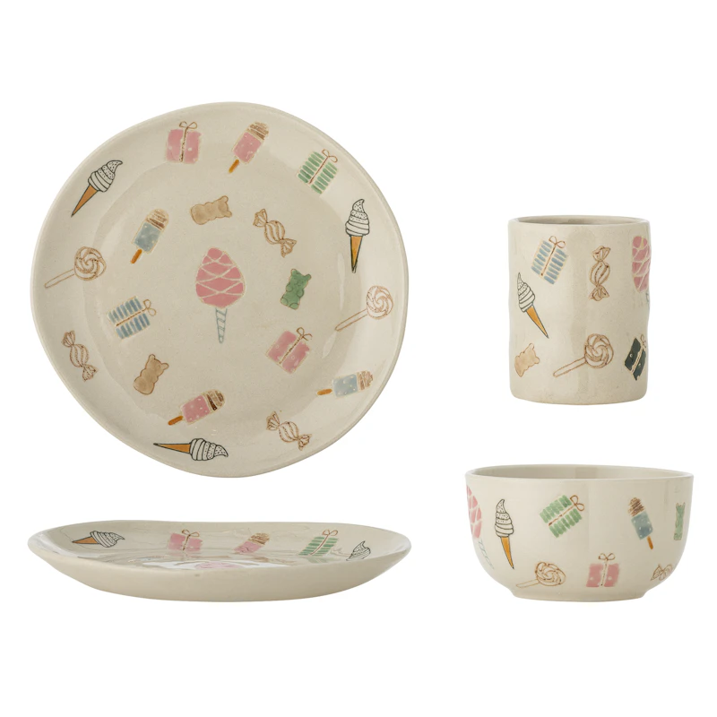 Sweets Childrens Tableware 3 Pieces