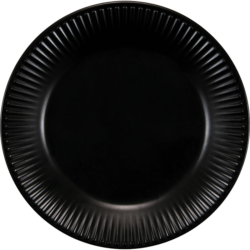 Douro Plate 18 cm, Matte Black