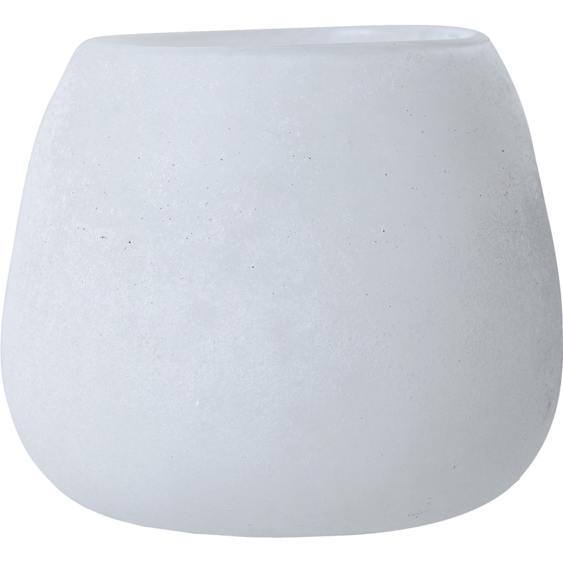 Norrvik Candle Holder White, Ø7,5 cm