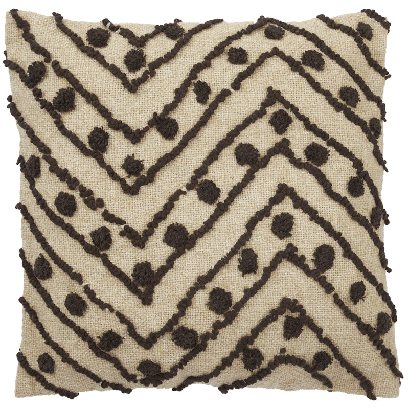 Swati Cushion Cover 50x50 cm, Beige / Brown