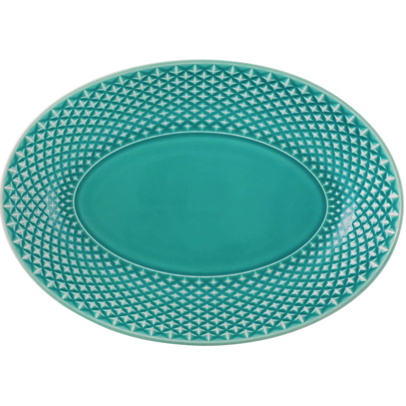 Bicos Serving Plate Ø28 cm, Mint