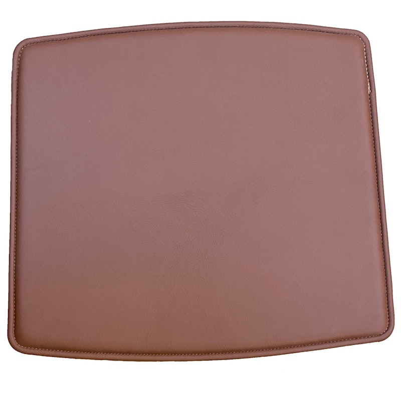 Arv Seat Pad For Dining Chair, Brandy Leather