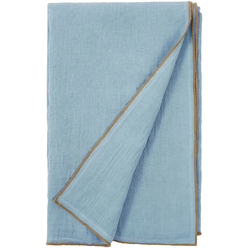 Evy Bedspread 260x260 cm, Light Blue